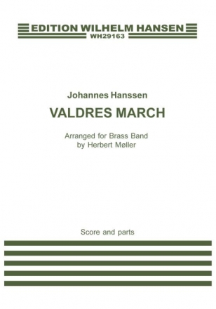 Johannes Hanssen, Valdres March Brass Band Partitur + Stimmen