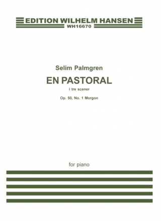 Selim Palmgren, Morgon Op. 50 No. 1 Klavier Buch