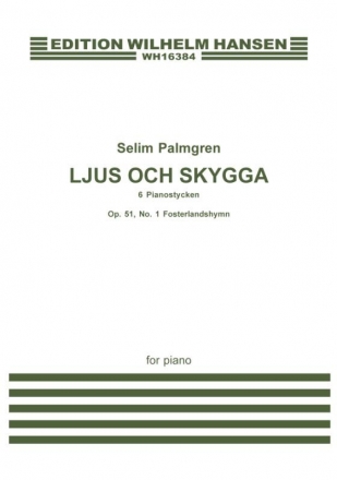 Selim Palmgren, Light and Shade Op. 51 No. 1 'Patriotic Hymn' Klavier Buch