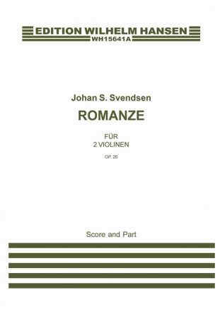 Romanze op. 26 fr 2 Violinen Spielpartitur und Violine 1