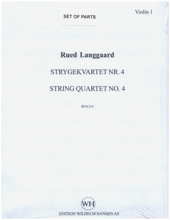 String Quartet No.4 'Sommerdage' for string quartet set of parts