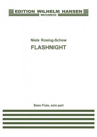 Niels Rosing-Schow, Niels Rosing-Schow: Flashnight Bass Flute, Ensemble and Electronics Stimme