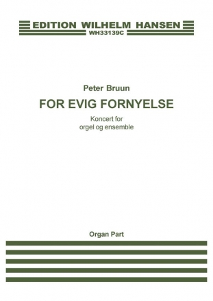 Peter Bruun, For Evig Fornyelse Chamber Ensemble Stimme