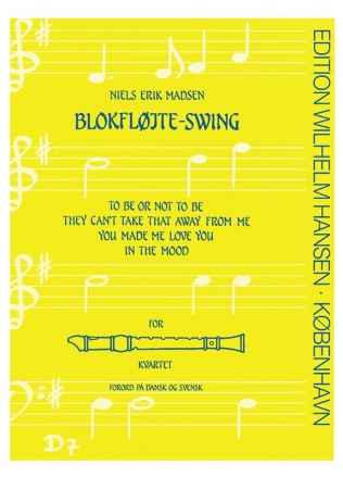 Niels Erik Madsen, Blokflojte Swing Recorder Buch