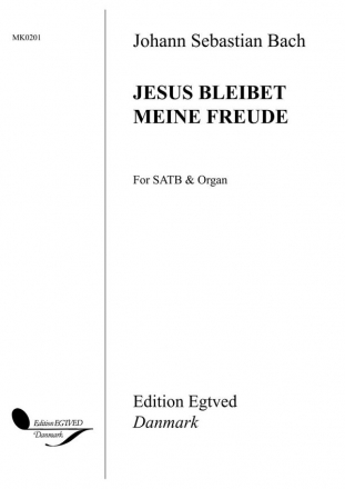 Johann Sebastian Bach, Jesus Bleibet Meine Vocal Chorpartitur