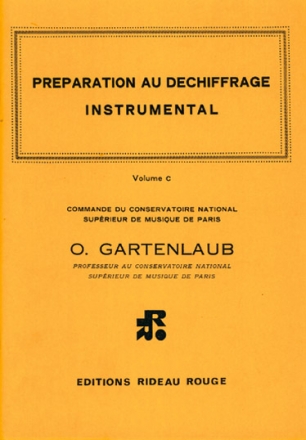 Odette Gartenlaub, Prparation au dchiffrage instrumental Alle Instrumente Buch