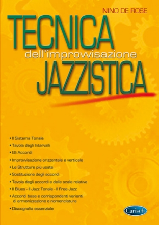 N. de  Rose, Tecnica Dell'Improvvisazione Jazzistica Alle Instrumente Buch