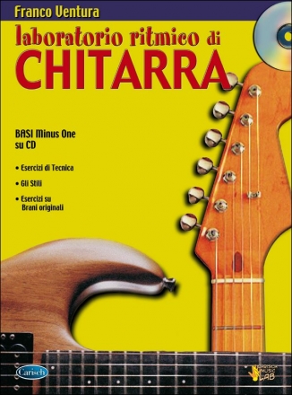 Franco Ventura, Laboratorio Ritmico Di Chitarra Gitarre Buch + CD