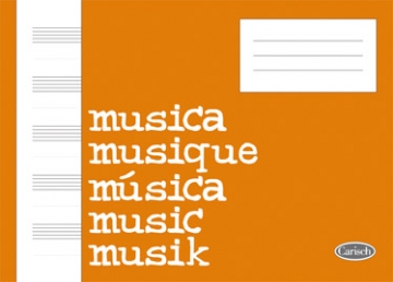 Quaderno di Musica (Block, Cahier de Musique)  Buch