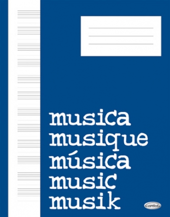 Quaderno di Musica (Block, Cahier de Musique)  Buch