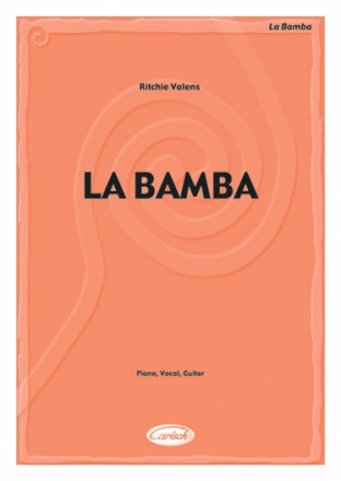 La Bamba Piano, Vocal and Guitar Klavierauszug