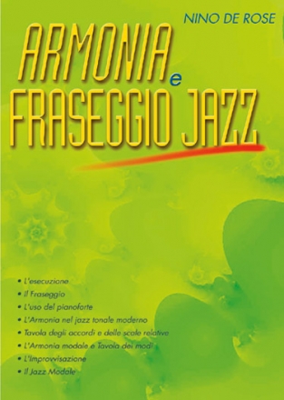 N. de  Rose, Armonia e Fraseggio Jazz Klavier Buch