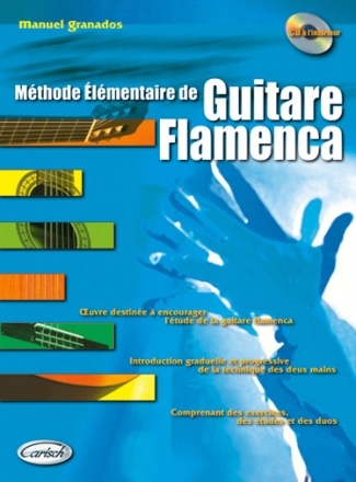 Mthode Elmentaire de Guitare Flamenca (+CD) fr Gitarre/Tabulatur