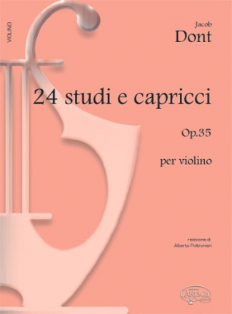 24 Studi e Capricci Op35 per violino