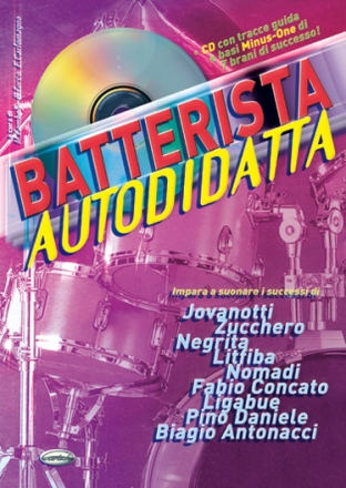 Massimiliano Zambelli, Batterista Autodidatta Con Cd Schlagzeug Buch + CD