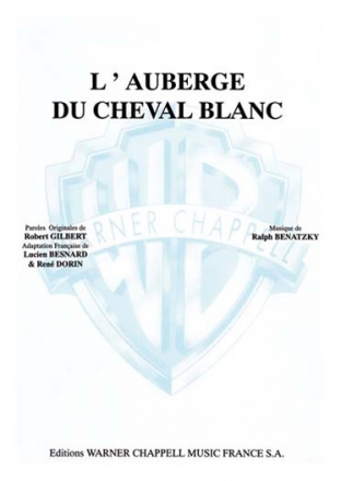 L'Auberge du Cheval Blanc Vocal and Piano Buch