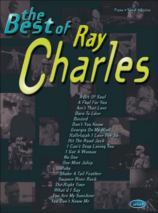 The best of Ray Charles: Songbook for piano/vocal/guitar