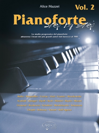 Pianforte step by step vol.2 Etden fr Klavier verschiedener Komponisten