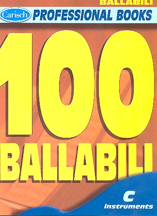 100 ballabili: for c instruments, melody line and chord symbols