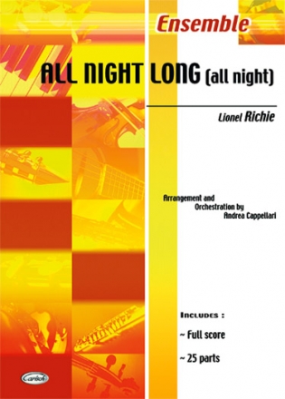 Lionel Richie, All Night Long (All Night) Ensemble Buch