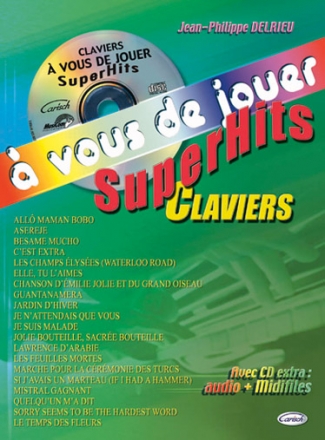 A vous de Jouer - Superhits Clavier Keyboard Buch + CD