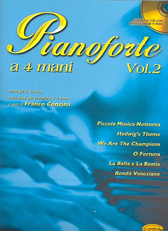 Pianoforte a 4 mani vol.2 (+CD)