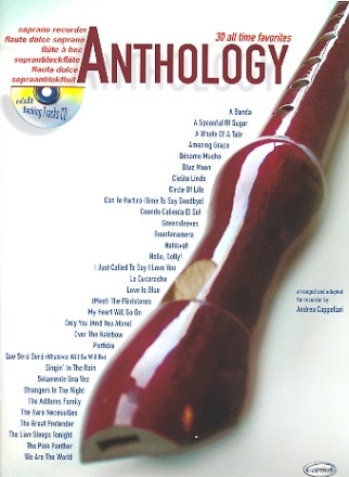 Anthology vol.1 (+CD) for soprano recorder 30 all time favorites