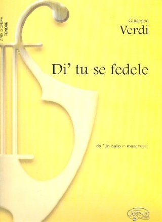 Di' tu se fedele fr Tenor und Klavier (it)