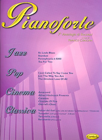 Pianoforte vol.7a antologia di successi