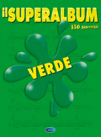 Superalbum Verde 150 Successi Gitarre Buch