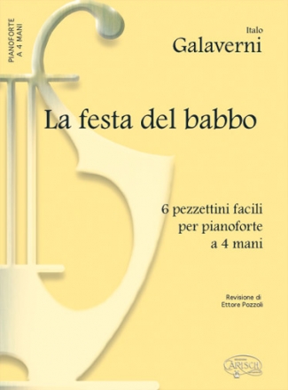 Italo Galaverni, Festa Del Babbo Piano, 4 Hands Buch