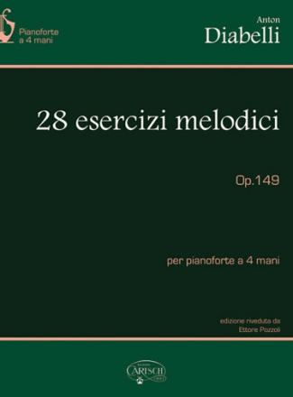 Anton Diabelli, Esercizi Melodici Op. 149 Klavier Buch