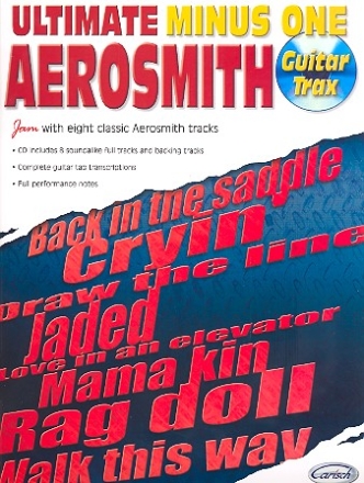 Aerosmith (+CD): guitar trax songbook vocal/guitar/tab