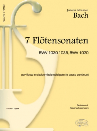 7 Fltensonaten BWV1030-1035, BWV1020 per flaute e clavicembalo obbligato o bc