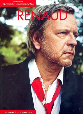 Renaud: Collection Grands Interpretes songbook for piano/vocal/guitar