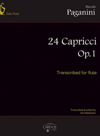 24 Capricci op.1 fr Violine fr Flte