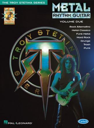 Troy Stetina, Metal Rhythm Guitar Vol. 2 ( Italian ) Gitarre Buch + CD