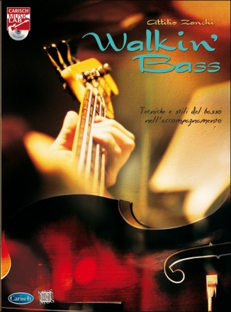 Attilio Zanchi, Walking Bass + Cd Bass Buch + CD