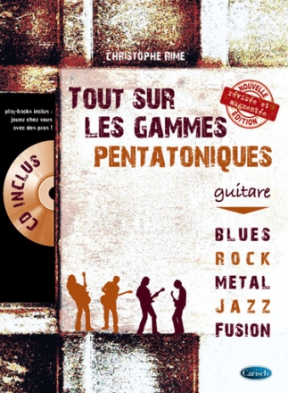 Christophe Rime, Les Pentatoniques Gitarre Buch + CD