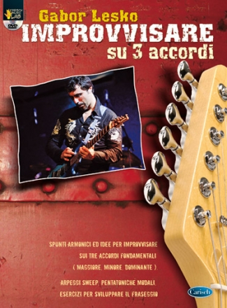 Gabor Lesko, Improvvisare Su 3 Accordi Gitarre Buch + DVD