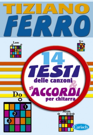 Tiziano Ferro, Tiziano Mini Canta Souna Lyrics and Chords Buch