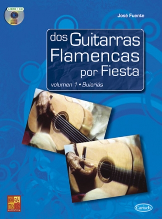 Jos Fuente, Dos Guitarras Flamencas por Fiesta Gitarre Buch + CD