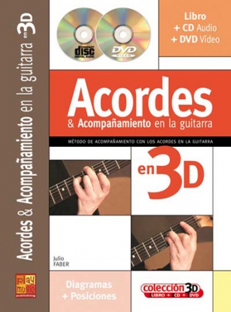 Acordes Acompanamiento 3D Gitarre Buch + CD + CD-ROM