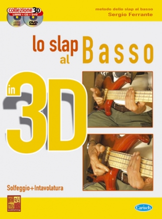 Sergio Ferrante, Lo Slap al Basso in 3D Bass Buch + CD + CD-ROM