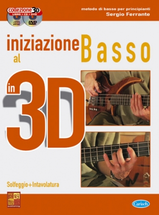 Sergio Ferrante, Iniziazione al Basso in 3D Bass Guitar Buch + CD + CD-ROM