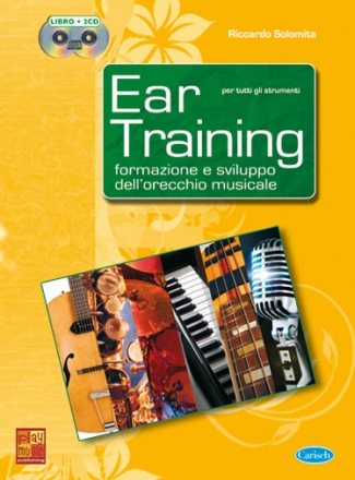 Riccardo Solomita, Ear Training Alle Instrumente Buch + CD-ROM