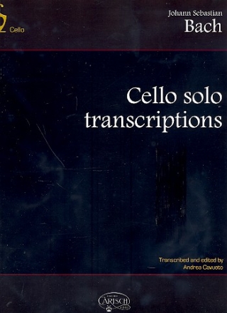 Cello solo Transcriptions fr Violoncello solo