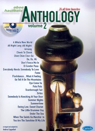 Anthology vol.2 (+CD): for oboe