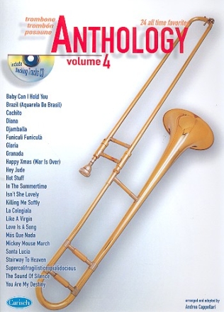 Anthology vol.4 (+CD): for trombone