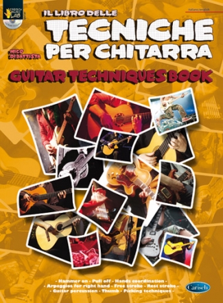 Nico Di Battista, Il Libro delle Tecniche per Chitarra Gitarre Buch + DVD